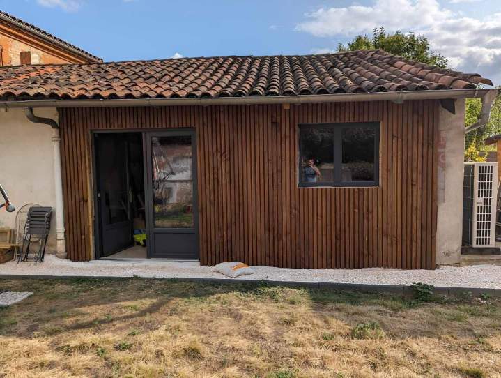 Expert pose de bardage en bois Toulouse